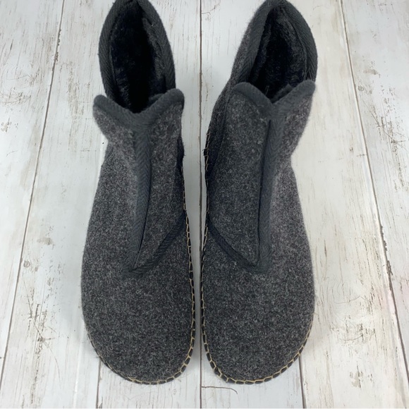 Toni Pons Origens Espadrille Platform Gray Wool Slip On Booties Women’s Size 10 - Picture 7 of 11